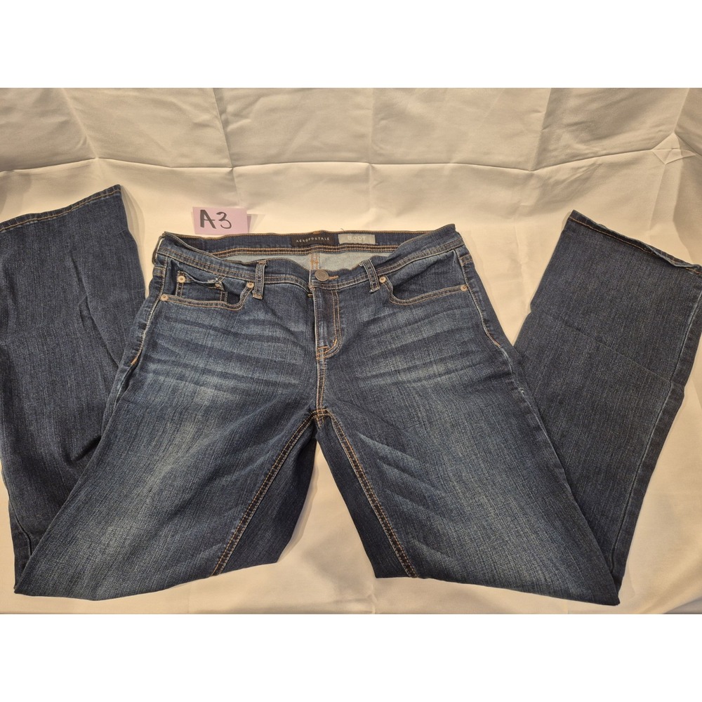 Aeropostale Womens Bootcut Jeans Size 12 Regular‎ Designed In NYC